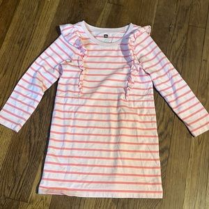 Pink striped Tea size 5